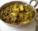 Viande Palak (veau, agneau, volailles aux épinards)