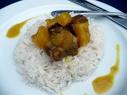 Curry de porc aux pommes de terre