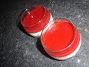 Détails : Panacotta Vanille et son Coulis de Framboises (Agar agar)