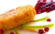 Détails : Camembert frit à la gelée de groseilles