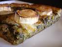 Détails : Tarte courgettes, pesto et chèvre   	 