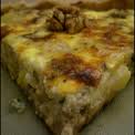    Tarte poires et roquefort   	 
