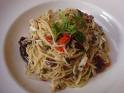 Capellini au prosciutto